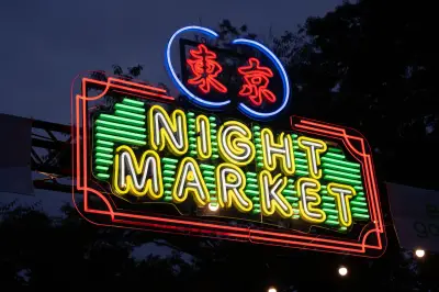 代々木公園で「東京ナイトマーケット」10月21日から開催、世界のグルメ50店舗集結