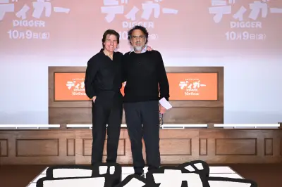トム・クルーズ＆イニャリトゥ監督、『DIGGER/ディガー』来日会見で初タッグを語る