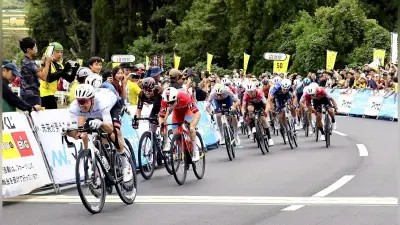 「ツール・ド・九州」大分・熊本ステージ、阿蘇の雄大な自然を駆け抜ける ポルトガル人選手が優勝