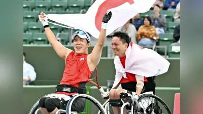 車いすテニス、川野・宇佐美組がクアードダブルス金…上地は銀、大谷は銅