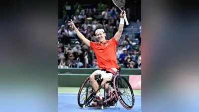 車いすテニス小田凱人、アジアパラで連覇 ロス・パラ出場権第1号