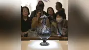 第78回正倉院展が開幕、聖武天皇遺愛の漆胡瓶など宝物60件展示