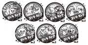 『ちびゴジラの逆襲』スタンプ第2弾が全国7店舗で開催、新商品も登場