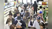 大熊町に震災後初のスーパー「マルト」開店、大勢の町民が訪れにぎわう