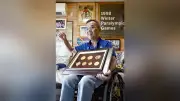 元パラ水泳選手・島智一さん、アジアパラでボランティア「最後のご奉仕」