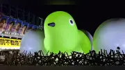 高さ10mの巨大メジロの巣が登場、鳥栖で「ネスティバル」開催