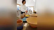 萩焼の作品展「うつわの秋」長門湯本温泉街で開催、和菓子に合う器約60点