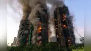 香港マンション火災で独立委員会が報告書提出、修繕業者と政府機関の職務怠慢を指摘