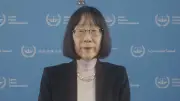 ICC赤根所長、米制裁に声明「断固拒否」法の支配の未来選択を呼びかけ
