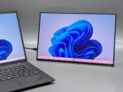 日本エイサーの14型有機ELモバイルディスプレイ「PE140Wsmiuux」を試す：約310×203×13mmの軽量ボディ
