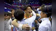 体操男子、世界選手権団体総合で金メダル、ロス五輪出場枠を獲得