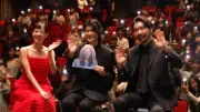 長澤まさみ、インフルで欠席も顔パネルで登壇 柄本佑がメッセージ代読 釜山国際映画祭
