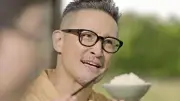 松岡昌宏さんとサンボマスターが福島県産食材PR 新CM放送開始