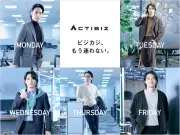 水上恒司、洋服の青山「ACTIBIZ」新CMキャラクターに ビジカジ姿でランウェイ披露