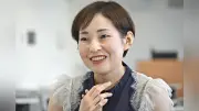 白血病で視覚障害の中川桃子さん、アジアパラ前に母校で障害福祉を語る