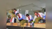 新品種米「ゆきまんてん」県内先行デビュー　猛暑や病害に強い県産米