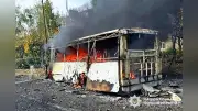 路線バス２台にロシア軍攻撃、３３人死亡…ウクライナ全土で２日間に死者７８人以上