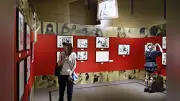 「SAKAMOTO DAYS」原作展が名古屋で開幕 170点以上の原稿公開