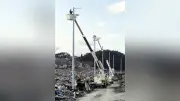 津波で倒壊した電柱…「飛び地作戦」で142万戸の停電を解消した東北電力の記録